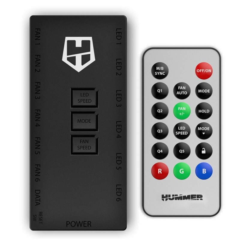 Nox HUMMER R-HUB Controlador ARGB Led/Ref. - AGAMJP0066