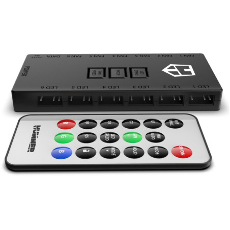 Nox HUMMER R-HUB Controlador ARGB Led/Ref. - AGAMJP0066