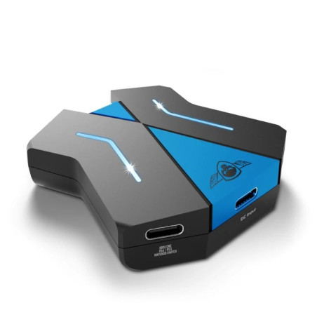 Spirit of Gamer Hub Crossgame negro y azul - AGAMJP0080