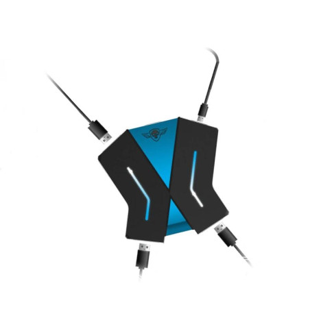 Spirit of Gamer Hub Crossgame negro y azul - AGAMJP0080