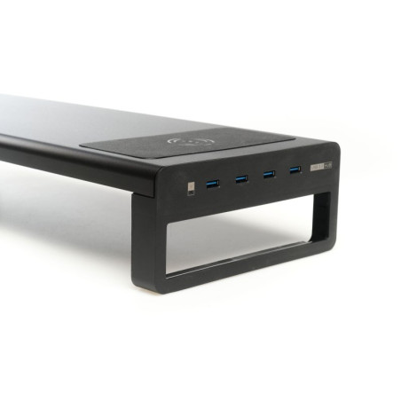 iggual Soporte elevador monitor + HUBx4p +carga Qi - AISATV0271