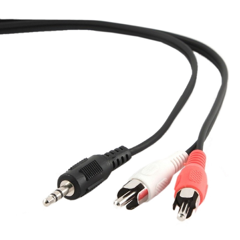 Gembird Cable Audio 3.5mm(M) a 2 RCA(M) 2.5 Mts - AISCCI0397