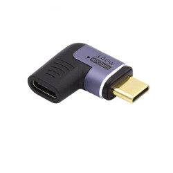 EWENT Adaptador Magnético USB-C  90ºUSB4 PD 140w - AISCCI0747
