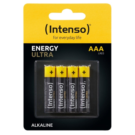 Intenso Pila Alcalina energy ultra AAALR03 Pack-4 - AISPIL0143