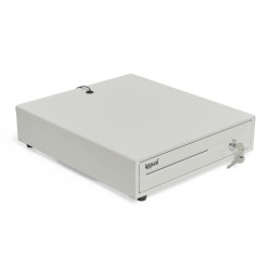 iggual Cajón portamonedas IRON-10W 38cm 4+6 blanco - APTACP0041