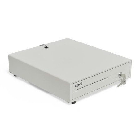 iggual Cajón portamonedas IRON-10W 38cm 4+6 blanco - APTACP0041
