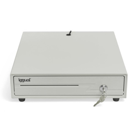 iggual Cajón portamonedas IRON-10W 38cm 4+6 blanco - APTACP0041