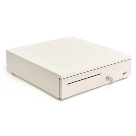 iggual Cajón portamonedas IRON-30W 42cm 5+5 blanco - APTACP0047