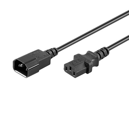Ewent Cable alimentación VDE C14-C13, M/F, 1.80 m - APTAPC0872