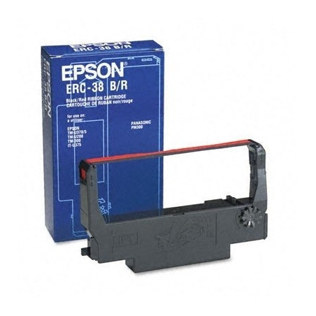 Epson Cinta ERC-38BR Negro/Rojo TMU200/U300 - CCICIS0003