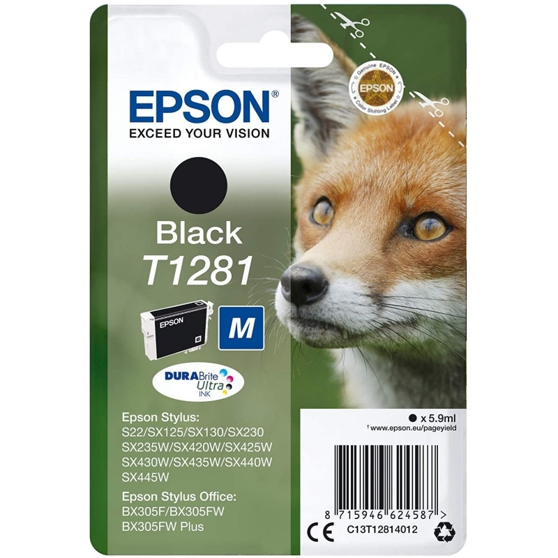 Epson Cartucho T1281 Negro - CCICTO0015