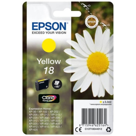Epson Cartucho T1804 Amarillo - CCICTO0392