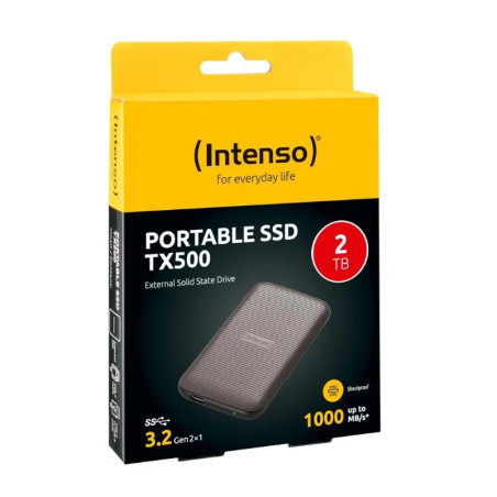 Intenso External SSD TX500 2Tb USB-C 3.2 Gen 2x1 - FAEDDE0382
