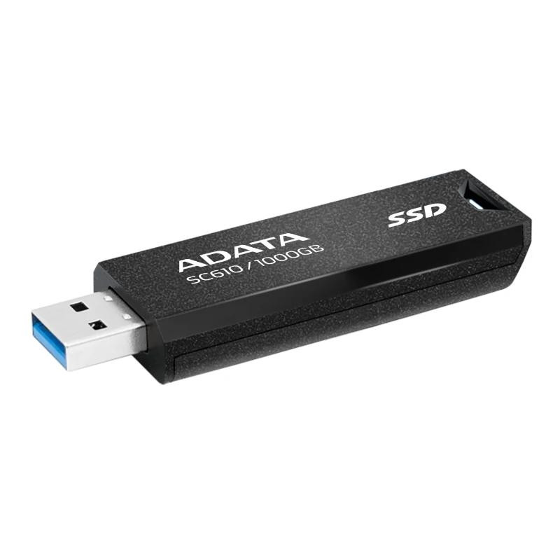 ADATA SC610 SSD Externo 1TB USB 3.2 Gen2 Negro - FAEDDE0387