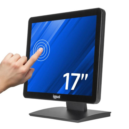 iggual Monitor táctil capacitivo 17" VGA HDMI USB - FMOM190128