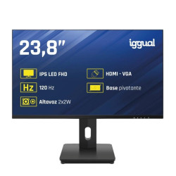 iggual Monitor 24" VGA HDMI 120Hz pivotante AA MM - FMOMLE0972
