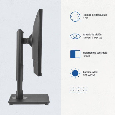 iggual Monitor 24" VGA HDMI 120Hz pivotante AA MM - FMOMLE0972