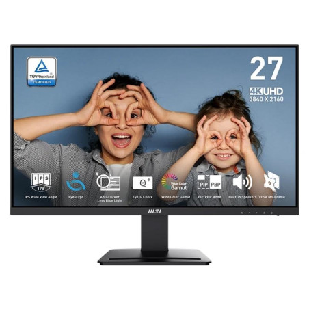 MSI MP273U Monitor 27" IPS 4K 2xHDMI DP MM - FMOMLE1017