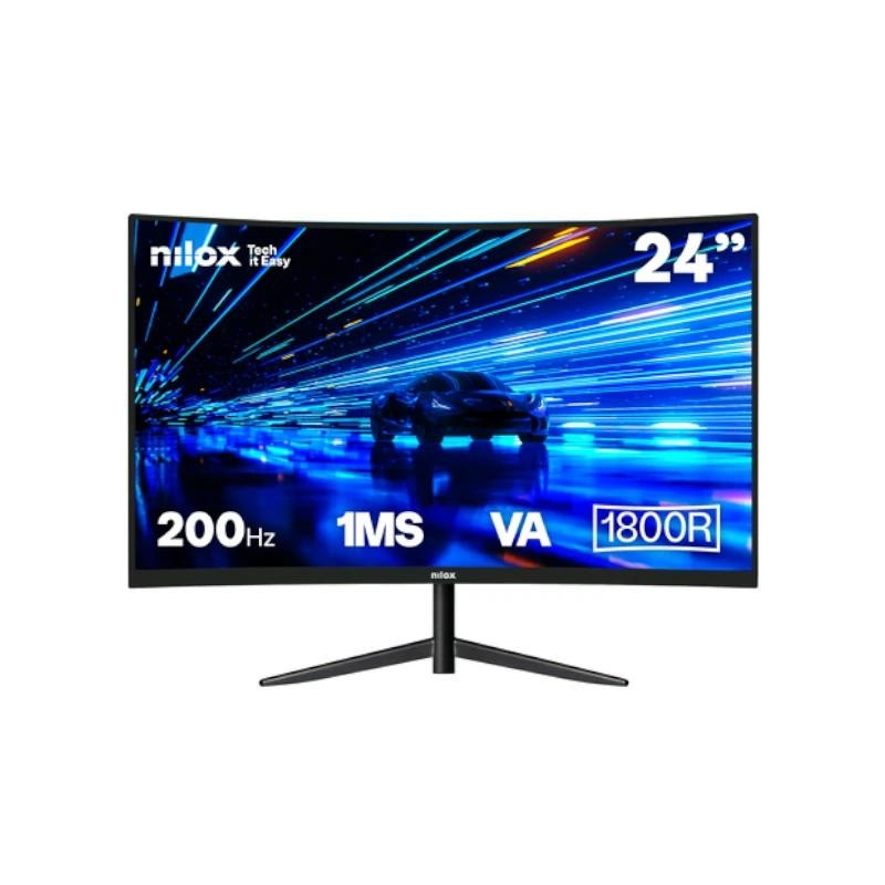 NILOX NXM24CRV2001 Monitor 24"VA200Hz HDMI DP Curv - FMOMLE1065