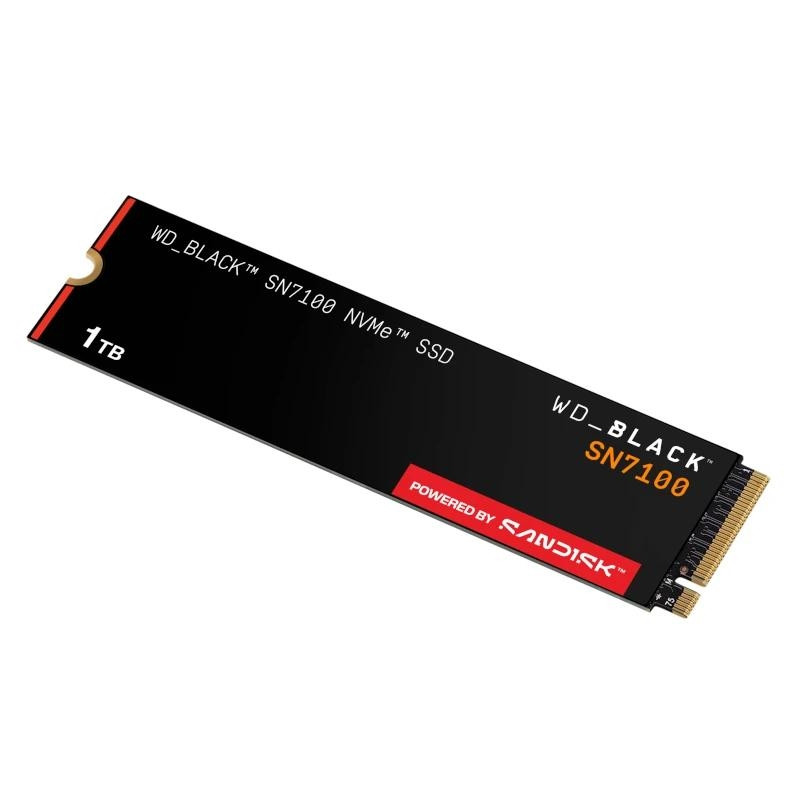 WD Black SN7100 SSD 1TB PCIe Gen4x4 7250MB-s - IAIDSO0879