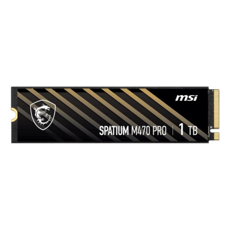 MSI SSD Spatium M470 Pro 1Tb PCIe 4.0 NVMe 6000Mbs - IAIDSO0918