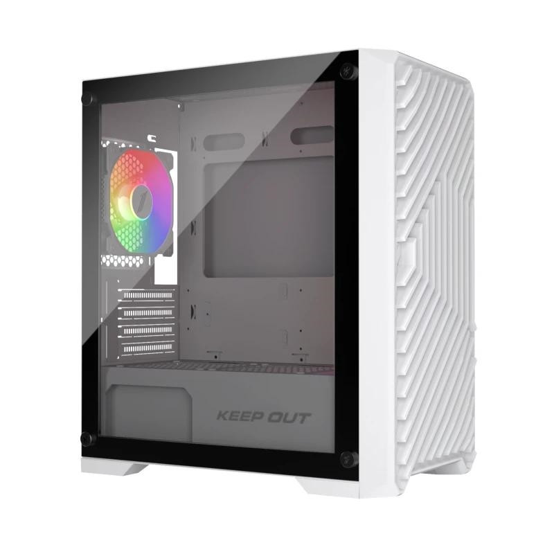 Keep Out Caja M-Atx XC-220W 4FANS Usb3.0 White - ICACMM0324