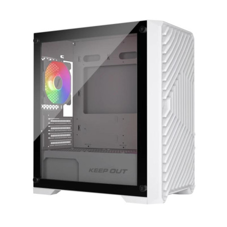 Keep Out Caja M-Atx XC-220W 4FANS Usb3.0 White - ICACMM0324