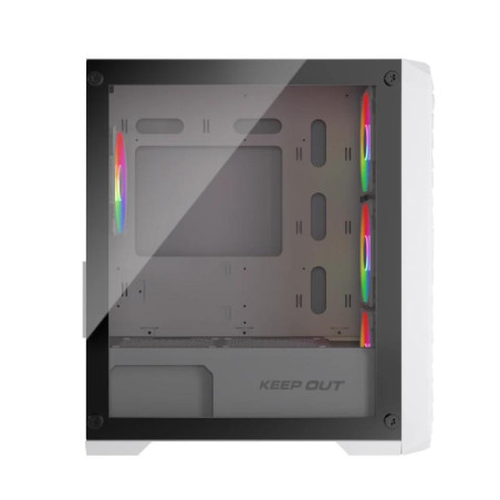 Keep Out Caja M-Atx XC-220W 4FANS Usb3.0 White - ICACMM0324
