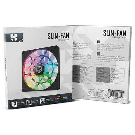 NOX HUMMER SLIM-Fan ARGB 120mm - IMIVEN0400
