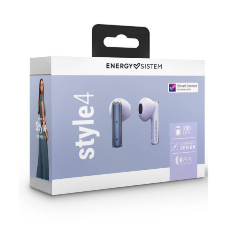 Energy Sistem Auriculares TW Style 4 Violet - MAUAMI1032
