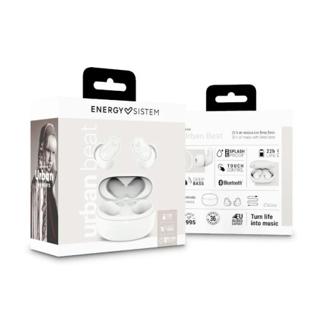 Energy Sistem Auriculares wireless Urban Beat Snow - MAUAMI1079