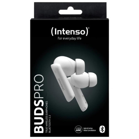 Intenso | Buds Pro Auriculares TWS H-ANC+ENC Blanc - MAUAMI1223