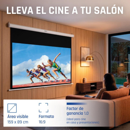 iggual Pantalla manual 16:9 72" 159x89 cm - MPRPAY0074