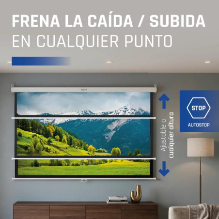 iggual Pantalla manual 16:9 72" 159x89 cm - MPRPAY0074