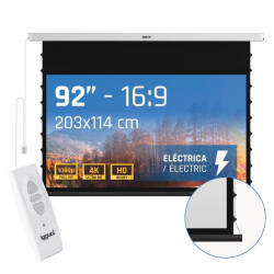 iggual Pantalla eléc tensionada 16:9 92" 203x114cm - MPRPAY0075