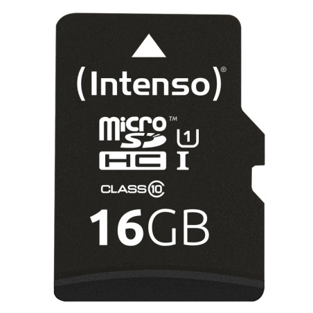 Intenso 3423470 Micro SD UHS-I Premium 16GB c/adap - MTMSDM0200