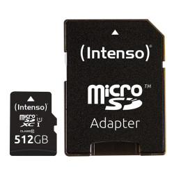 Intenso 3423493 Micro SD UHS-I Premium 512G c/adap - MTMSDM0230