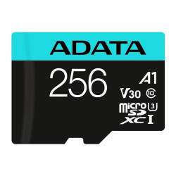 ADATA microSDXC/SDHC UHS-I U3 256GB c/adapt - MTMSDM0292