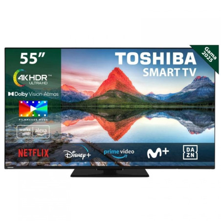 TOSHIBA TV 55" 55UV3463DG UHD SMART TV PEANA - MTVLED0926