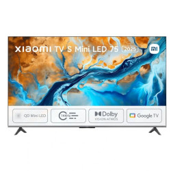 Xiaomi TV 75" S Mini Led 2025 4K Google TV 144hz - MTVLED0936