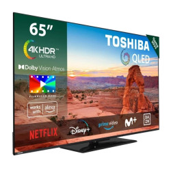 TOSHIBA TV 65" 65QV3463DG UHD QLED SMART TV PEANA - MTVLED0940