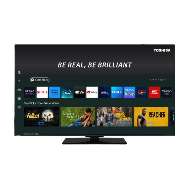 TOSHIBA TV 65" 65QV3F63DG UHD  QLED SMART TV ALLM - MTVLED1010