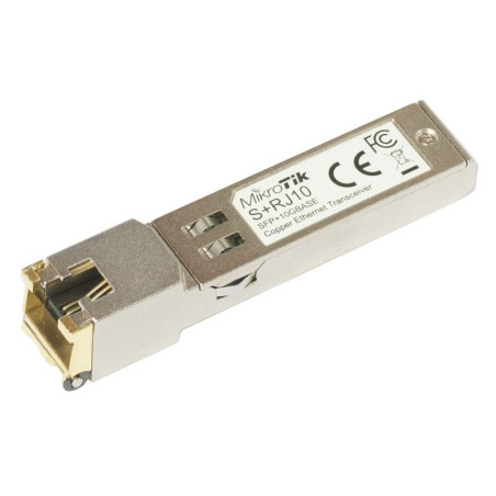 MikroTik S+RJ10 Modulo SFP+ 10GB 200m - NADACA0141