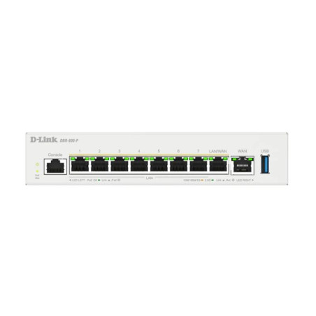 D-Link DBR-600-P Router PoE 9x2.5G 120W - NROCAB0123