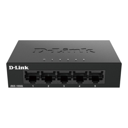 D-Link DGS-105GL Switch 5xGB Metal Plug&Play - NSWSSO0282