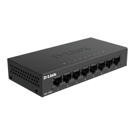 D-Link DGS-108GL Switch 8xGB Metal Plug&Play - NSWSSO0283