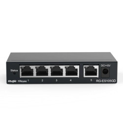 Reyee RG-ES105GD Switch 5xGb RJ45 Steel Case - NSWSSO0347