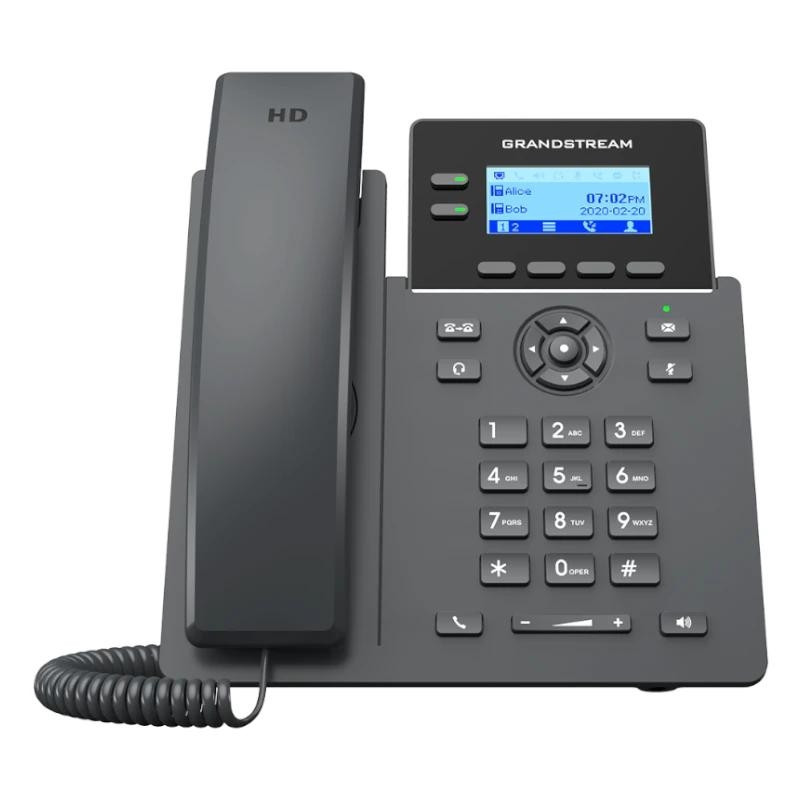 GrandStream Telf IP GRP2602G PoE 2xGb ZTP 2 líneas - NTITLI0181