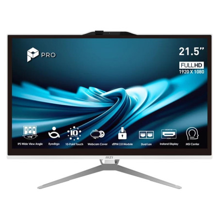 MSI Pro AP222T-614EU i3-14100 8 512 W11H 22" tac.B - PPCAIO0777
