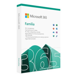 Microsoft 365 Familia Suscrip. anual  (6u - WAPSOF0148